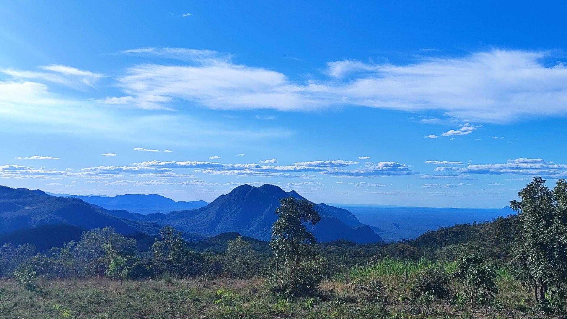 Mirante no início/fim da trilha